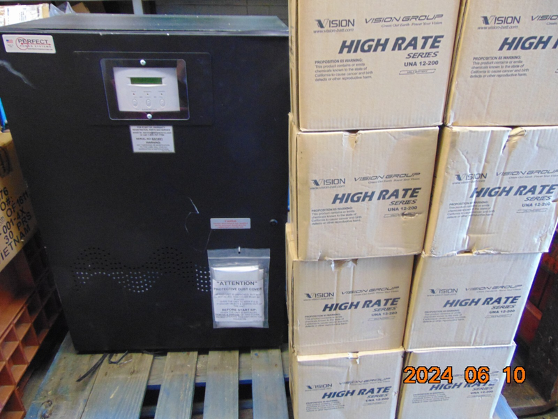 NEW Emergency Lighting Inverter UPS Cabinet ES2.1A0100N1-S 2100W 90 MIN @ 2.1 KW