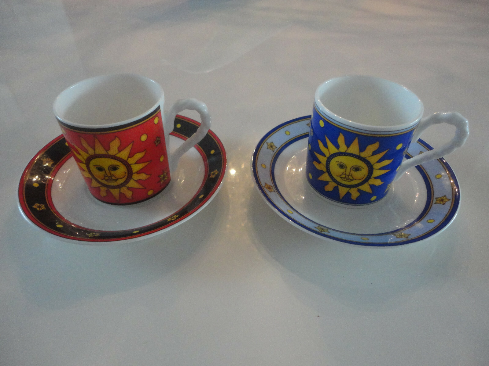 Teetasse Moon and Stars Tasse rot Villeroy /& Boch Paloma Picasso Sun