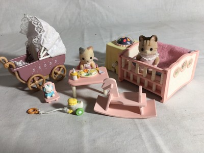 Sylvanian Families Baby Stroller SET KA-206 Epoch japan NEW