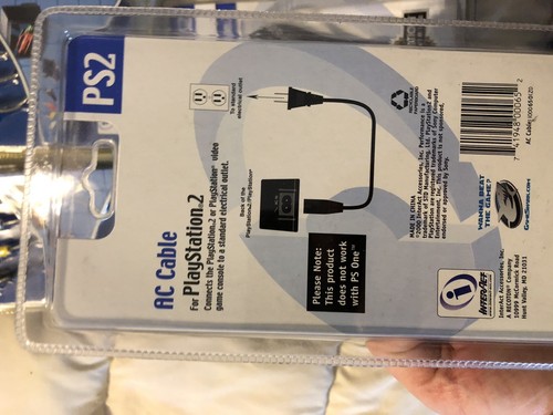 6 NEW PS2 PLAYSTATION 2 PS ONE S-VIDEO AV CABLES & AC CABLES LOT SET WHOLESALE