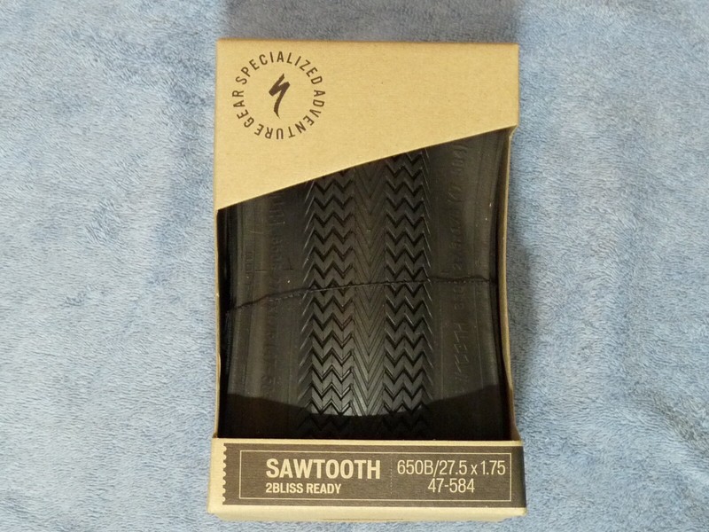 NEW Specialized Sawtooth Tire Black 650b 27.5 x 1.75/47-584 Folding 2Bliss