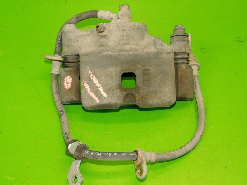 93-97 Civic del Sol Si OEM passenger right front brake caliper + hose + slide