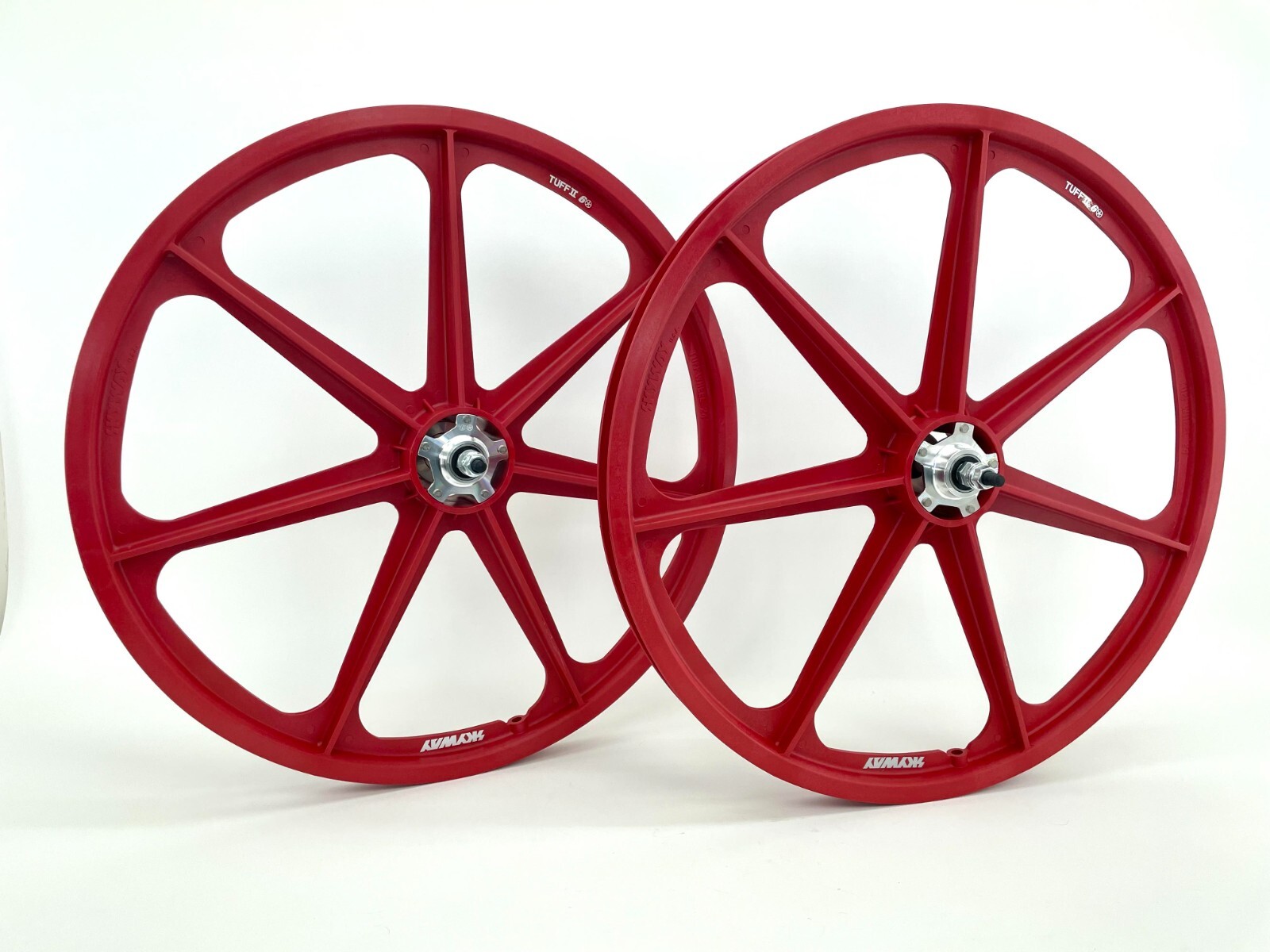 Skyway BMX 24\" Tuff Wheels GREEN 2点セット Skyway BMX 24