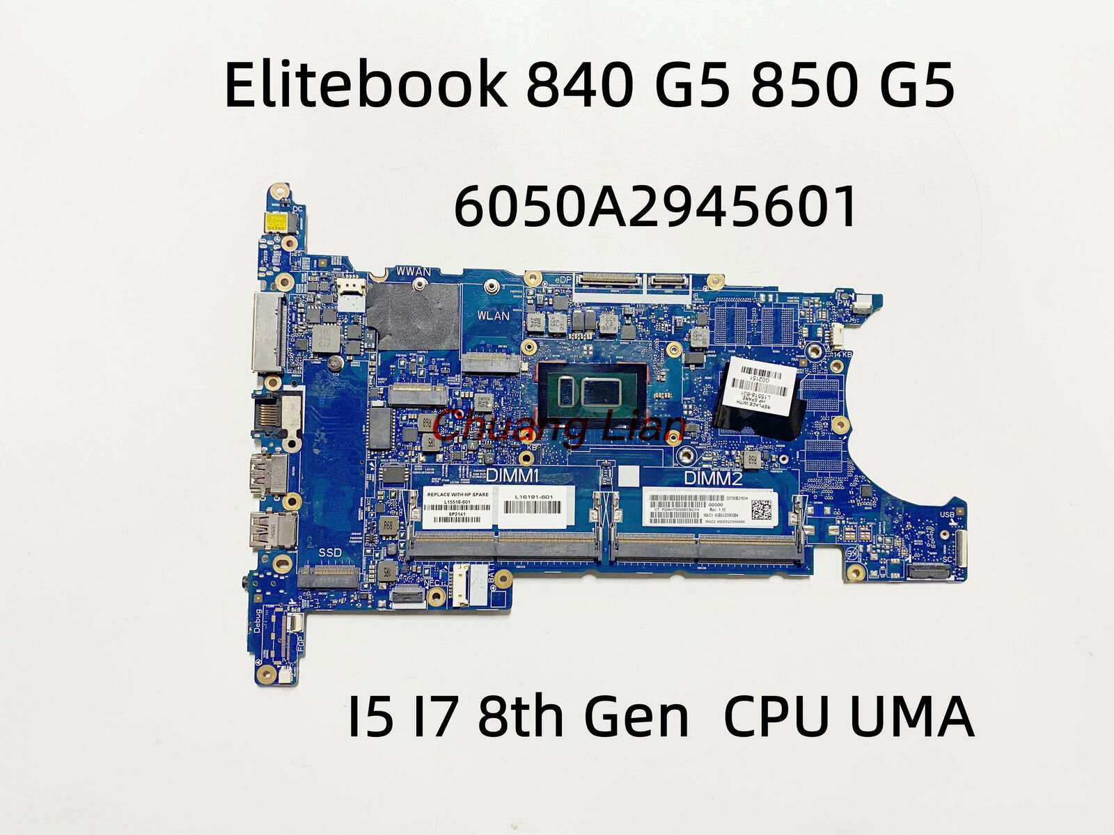6050A2945601 For HP Elitebook 840 G5 850 G5 Motherboard With 6050A2945601 For HP Elitebook 840 G5 850 G5 Motherboard With
