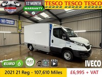 2021 21 Reg Iveco Daily 2.3 35S14 LWB Fridge Freezer 8 Speed Hi-Matic Auto + VAT