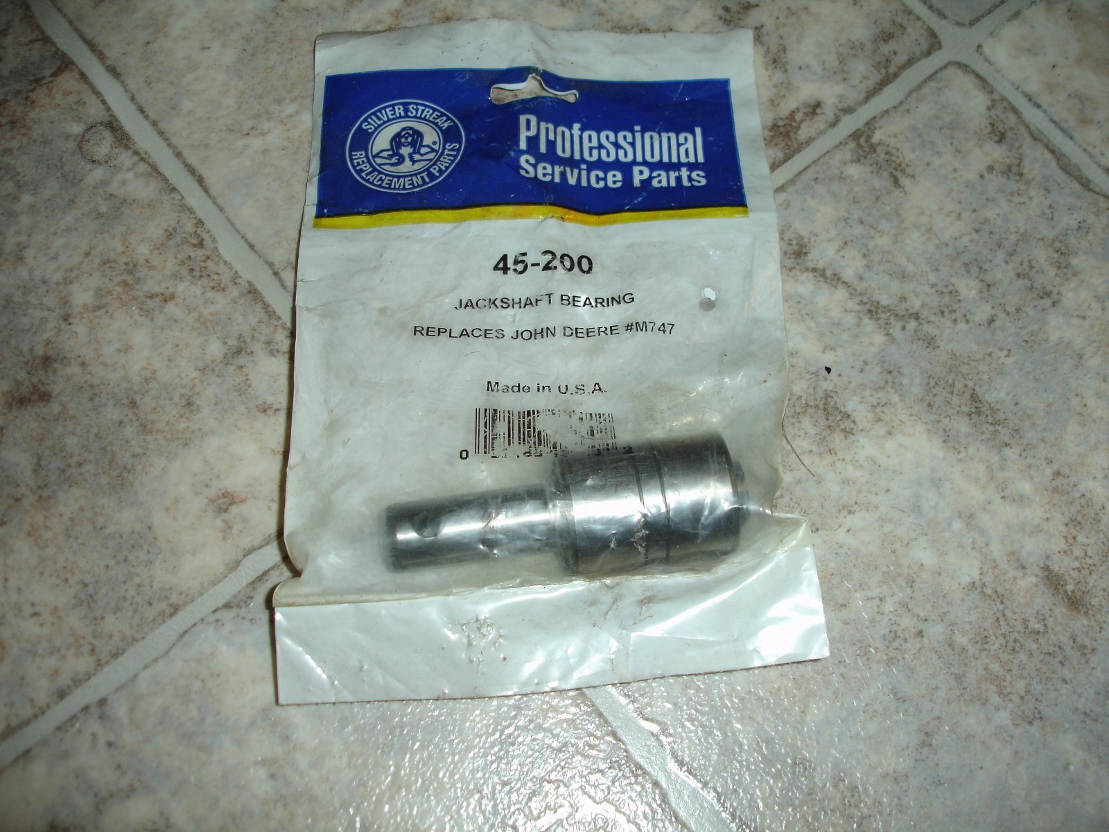 NEW SPINDLE JACKSHAFT BEARING JOHN DEERE M747 45-200