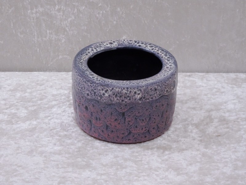 Midcentury Studiokeramik Lave Design Coquille - Vintage Um 1970 - Handmade - 12