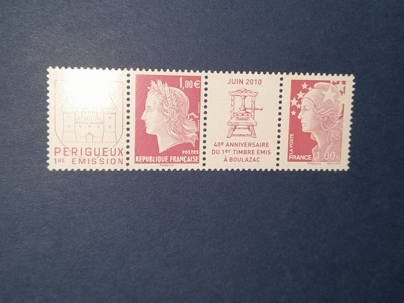 France 201o Marianne De Boulazac Bande Yt 4459 Ã  4460. Timbre Neuf**