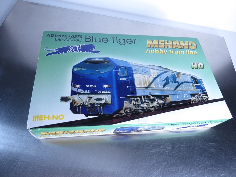 Mehano Blue Tiger  De-Ac33c Diesellok * Leerkarton* Art: T162 Digital Lotww24m12