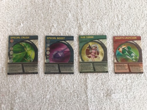 Bakugan 138 Cards Lot Battle Brawlers Holographic Foil Ability 2008 W/ 2 Cases