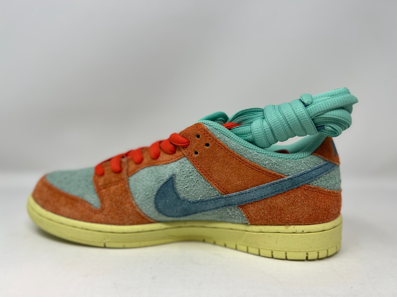 Nike SB Dunk Low Pro PRM Orange Noise Aqua [DV5429-800] Multiple Men Sizes New
