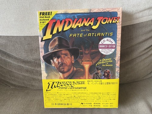 Indiana Jones And The Fate Of Atlantis - Japanese Big Box