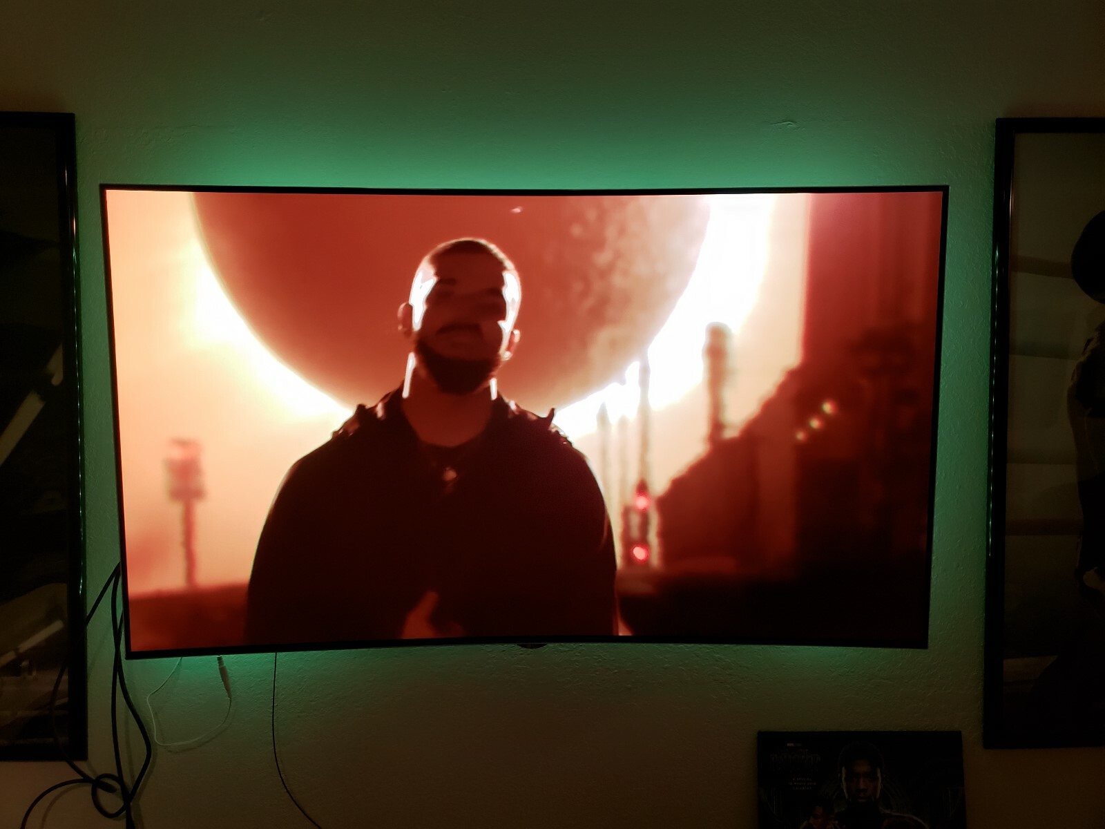 Monster Sound To Light LED Strip For TVs Up To 65' Mood Lighting Gaming