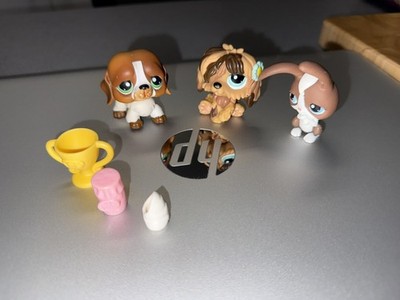 Figurine Littlest Pet Shop LPS Lapin Garenne #121 Hasbro - Occasion - Collection