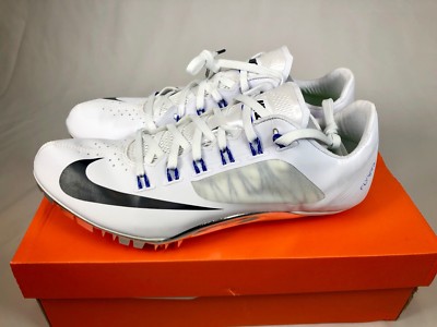 NEW NIKE ZOOM SUPERFLY R4 SPIKES UNISEX MANY SIZES WHITE BLACK