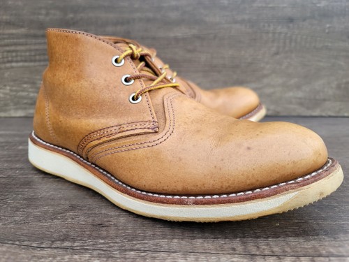 RED WING 3140 サイズ25.5cm Red Wing 3140 Work Chukka Boots Brown USA 7.5D 25.5cm Free