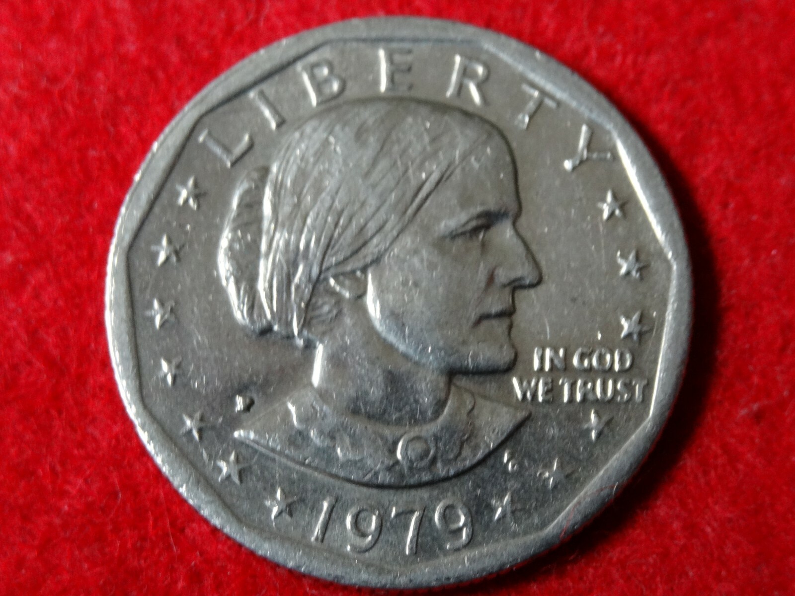 1979 S SUSAN B ANTHONY  *WIDE RIM*  DOLLAR  ITEM #22RXI