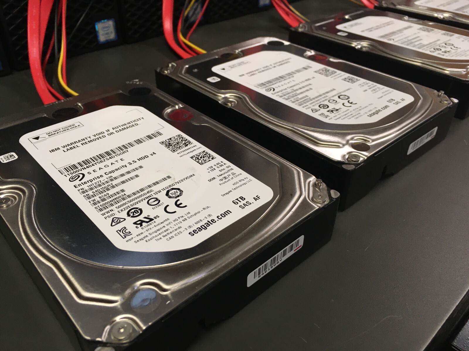 LOT OF 8* IBM 6TB 7.2K 12Gb 3.5