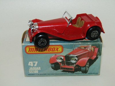 matchbox ss100 jaguar 1982