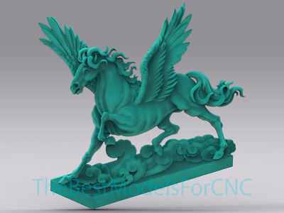 3D Model STL File for CNC Router Laser & 3D Printer Running Pegasus