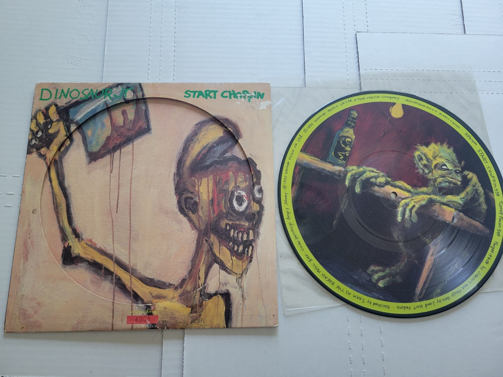 Dinosaur jr sweep it into spaceサインmascis Dinosaur Jr SWEEP IT INTO SPACE Color Vinyl LP Record NEW J