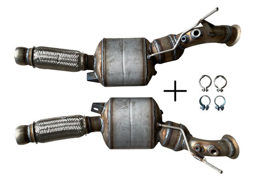 NEU 2x Dieselpartikelfilter DPF BMW 745d E65 E66 links + rechts 2004-2008