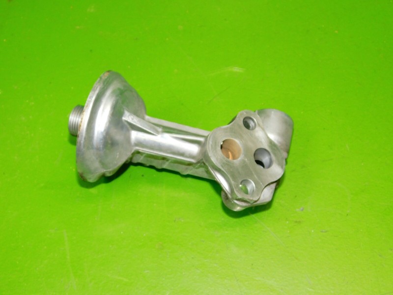 04-11 RX8 OEM 13B engine motor oil filter mount housing bracket neck stem