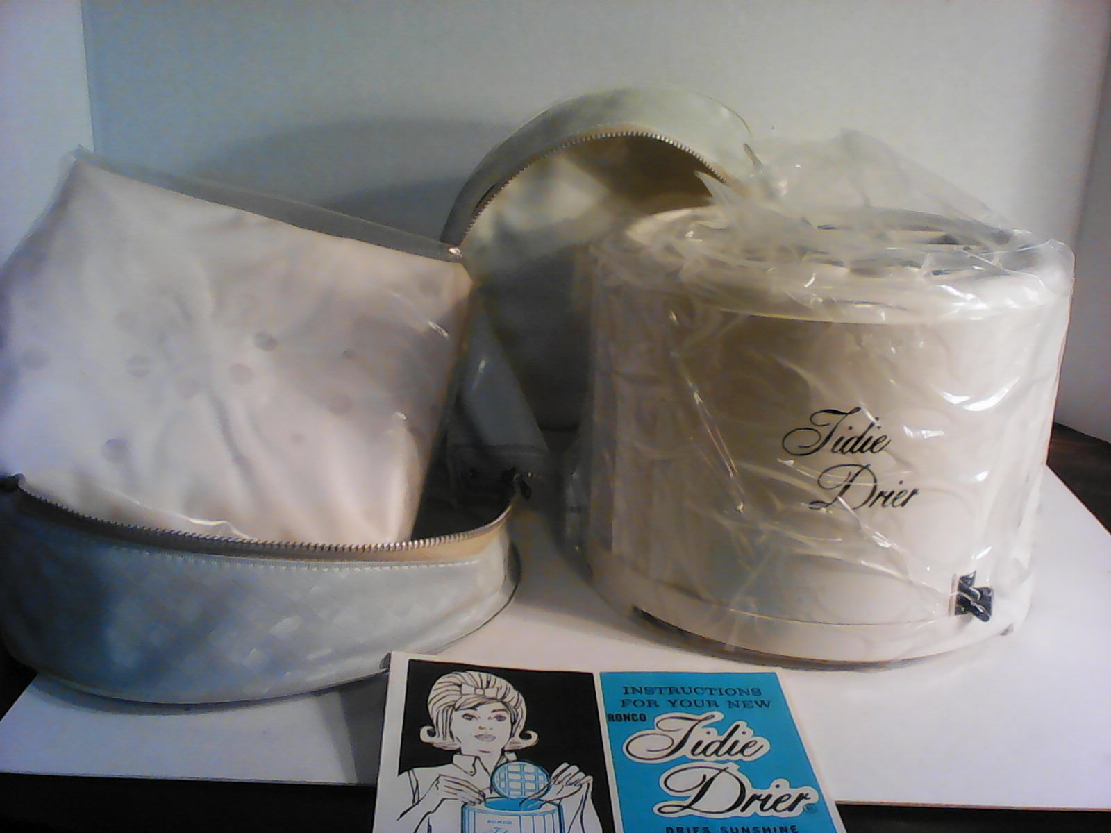 Vintage Tidie Drier, from Rondo, complete in box, clothes and hair dryer