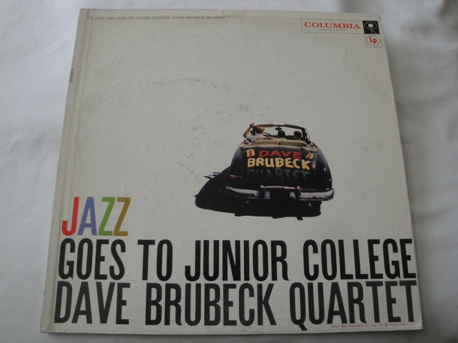 The Dave Brubeck Quartet - Jazz Goes To Junior College VINYL
