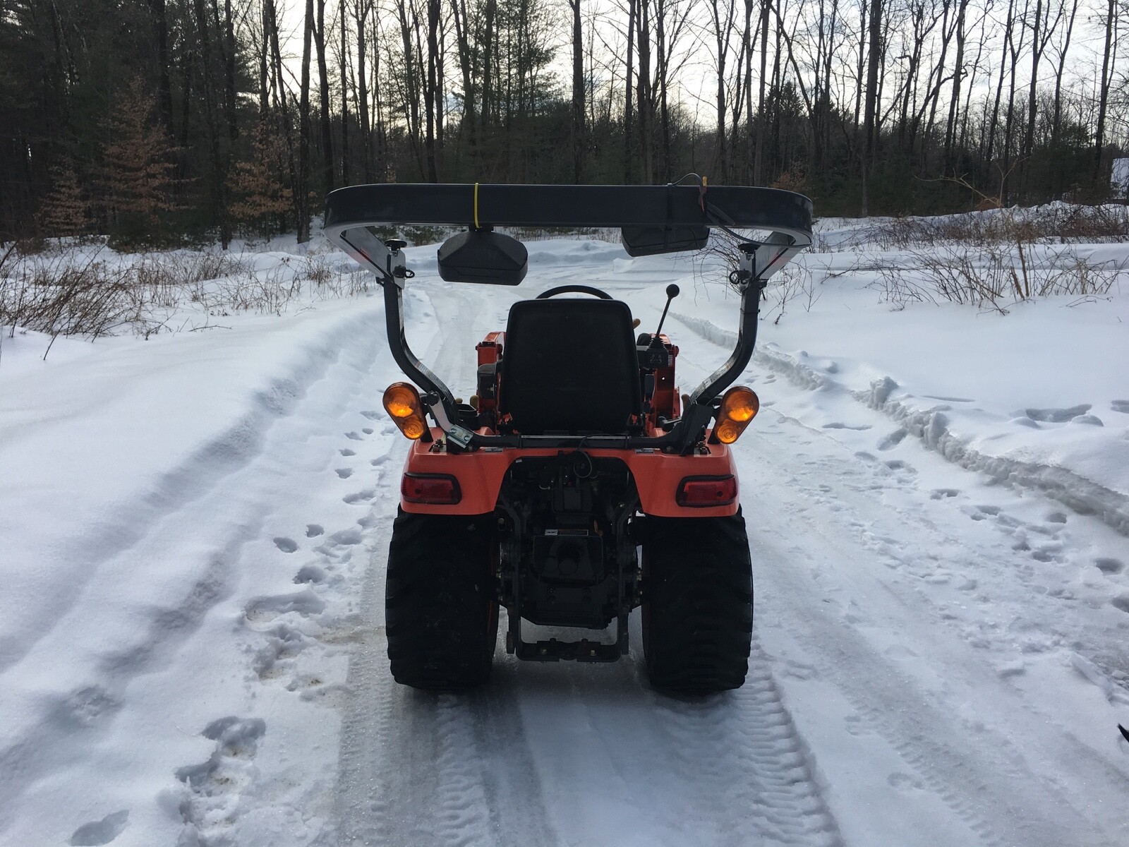 2006 BX 24 KUBOTA - LOW HOURS with Brush Hog, Backblade and York Rake