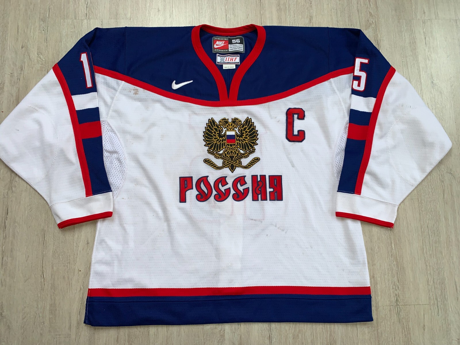 NIKE - えいでん　アイスホッケー　ロシア代表ユニフォーム  NIKE NIKE - えいでん様専用 アイスホッケー ロシア代表ユニフォーム