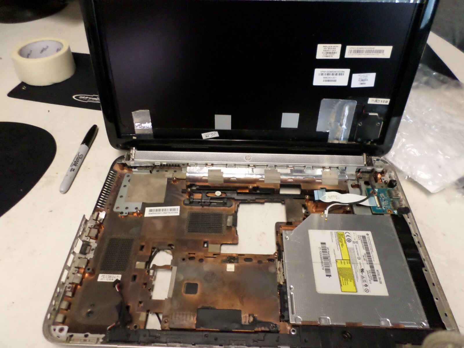 HP DV6-6C29VVM EMPTY CASE ONLY