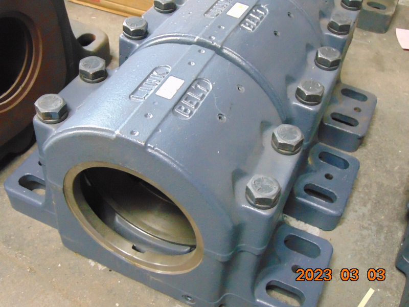LINK-BELT P-LB6863FD8 Split Pillow Block Spherical Roller Bearing 3-5/16