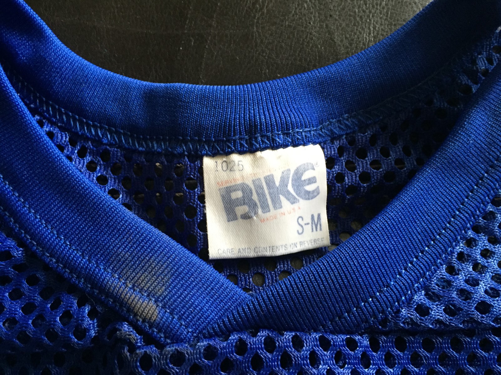 Bike Football Practice Jersey Blue Size Small-Medium