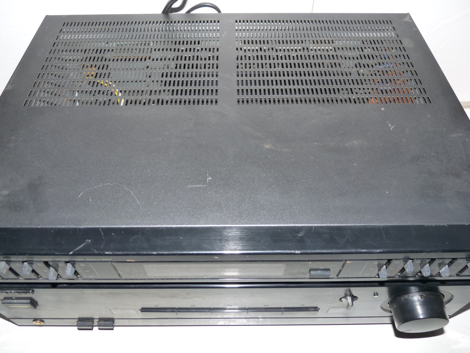 VINTAGE PIONEER SA-1510 Stereo High-Power Amplifier Built in Equalizer Analyzer