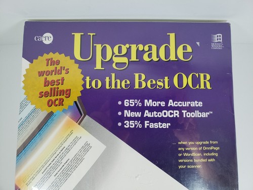 OmniPage Pro Version 6.0 Caere OCR Software For Microsoft Windows New In Box