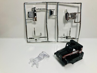 TYCO ~ ULTRA RARE ~ FACTORY UNBUILT PETERBILT TRUCK BODY~ BLACK/GREY/RED ~ NEW ~