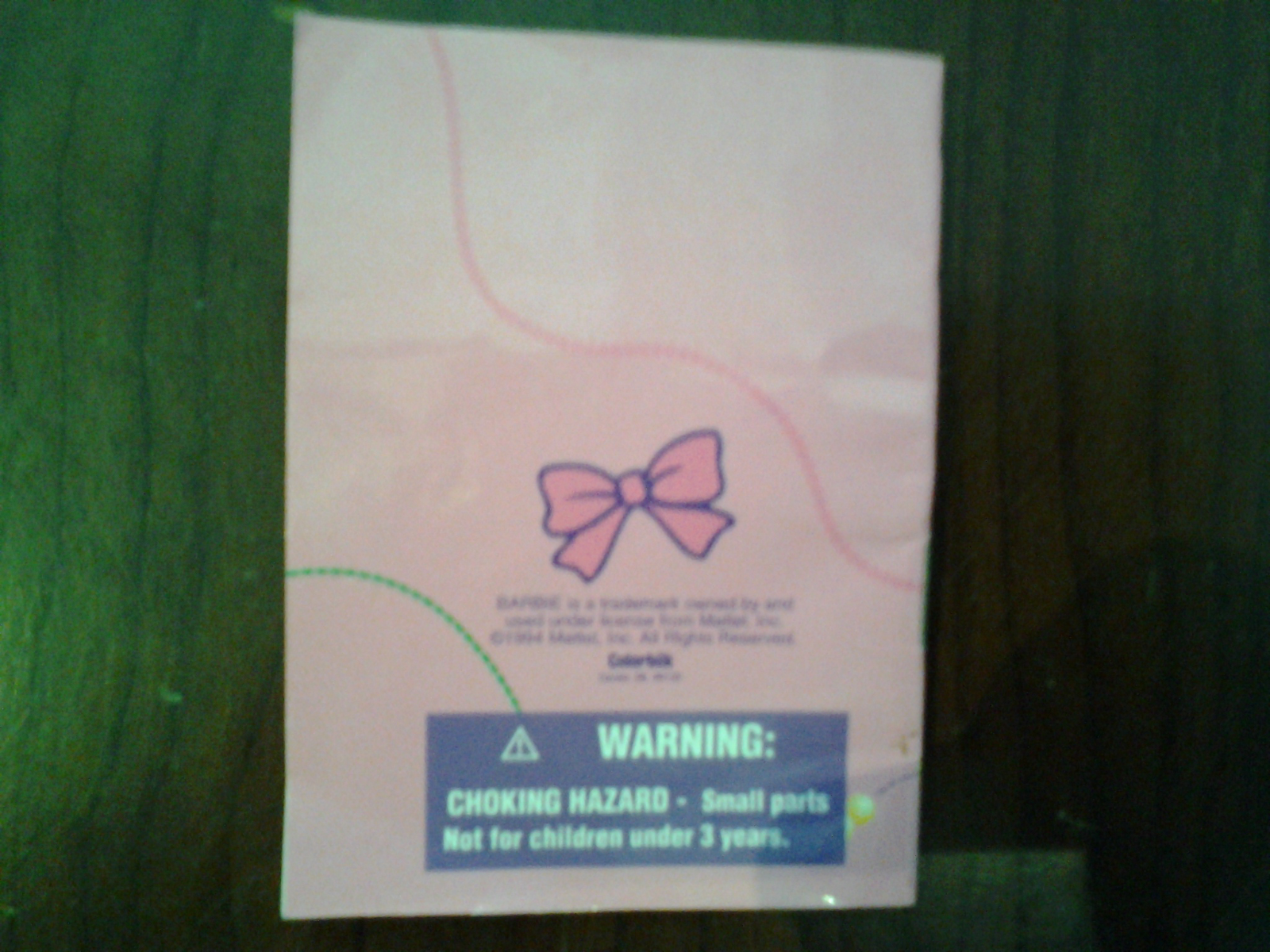 Barbie Design Ideas Booklet Mattel Colorbook Vintage '94 RARE ExCn Toy Accessory