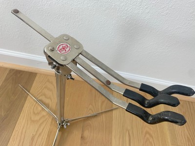 DEWEY By Walberg & Auge 50s 60s 70s Vtg Flat Flush Base SNARE DRUM STAND Holder