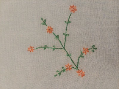 EMBROIDERY FABRIC, 1 PIECE 22