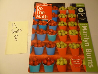 Scholastic Do the Math Multiplication C Teacher Edition as Shown