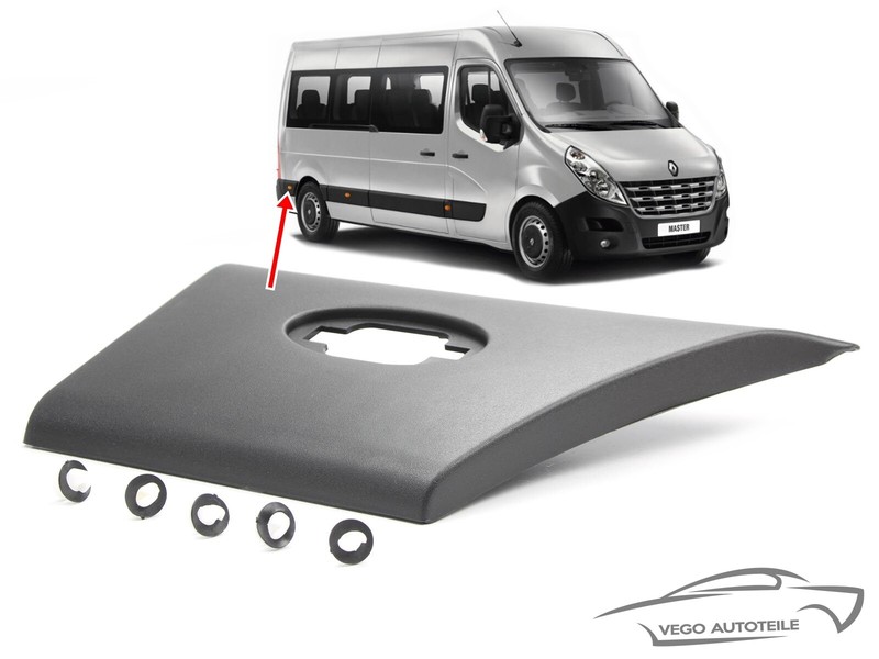Zierleiste Seitenwand Radkasten Rechts FÃ¼R Opel Renault Master Original Vego
