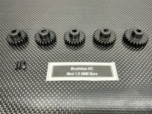 Set 21 22 23 24 25t For 1/8 Motor Mod 1.0 Rc Spur Gear