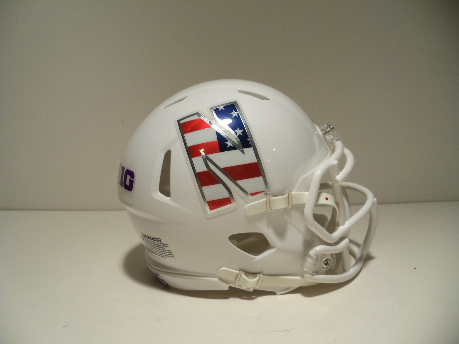 CUSTOM 2020 WHITE MILITARY APPRECIATION NORTHWESTERN