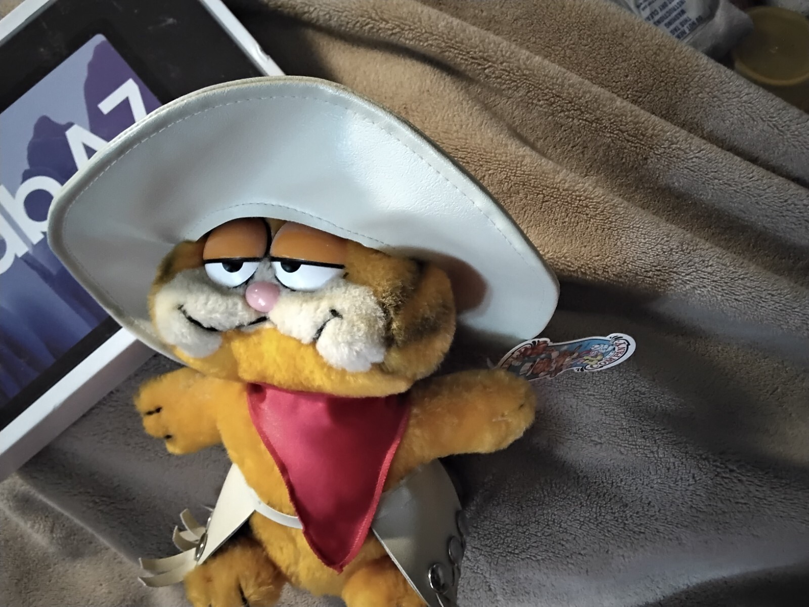 Vintage Plush Garfield Cowboy 