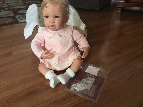 Ashton Drake Picture-Perfect Baby So Truly Real Baby Doll Waltraud Hanl  bps