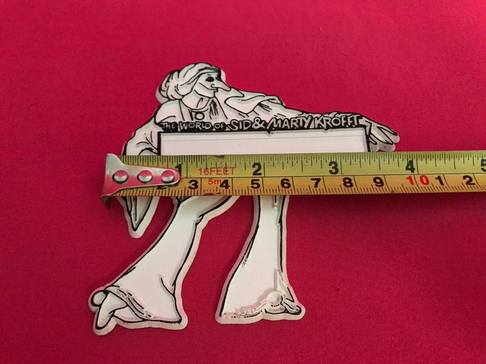 Vintage The World of Sid & Marty Krofft Atlanta Georgia Badge 70s Souvenir