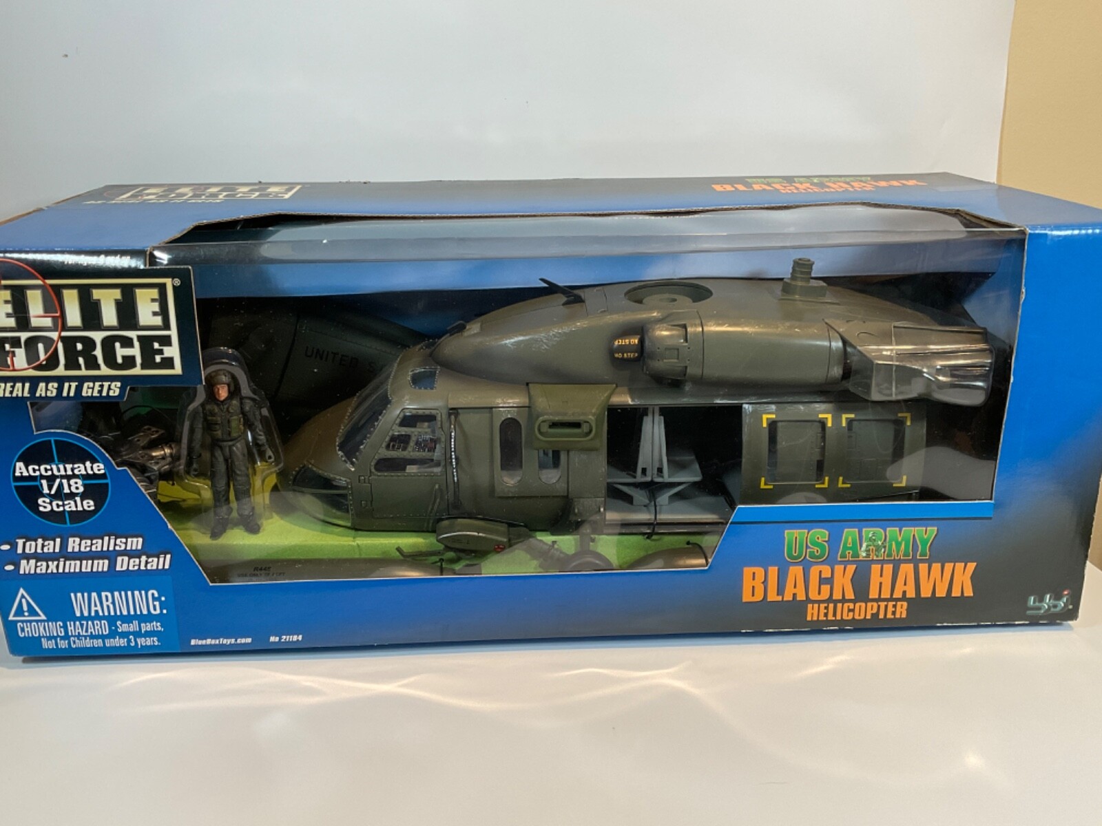 Rare 2002 BBI Elite Force 1/18 US Army UH-60 Blackhawk Rare 2002 BBI Elite Force 1/18 US Army UH-60 Blackhawk