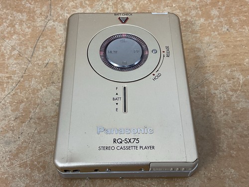 Panasonic RQ-SX75 Portable Stereo Cassette Player Walkman Japan Made Tape Deck