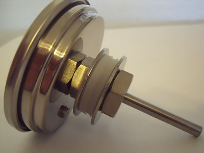 New Jarhill 2.5" Probe 0-250°F 3" Face 1/2" NPT Home Brew  Kettle Thermometer